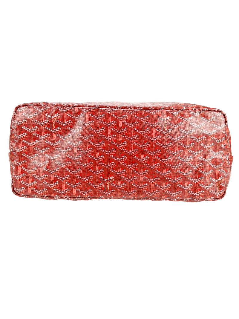 Goyard Bordeaux Goyardine Coated canvas St Louis Tote Bag