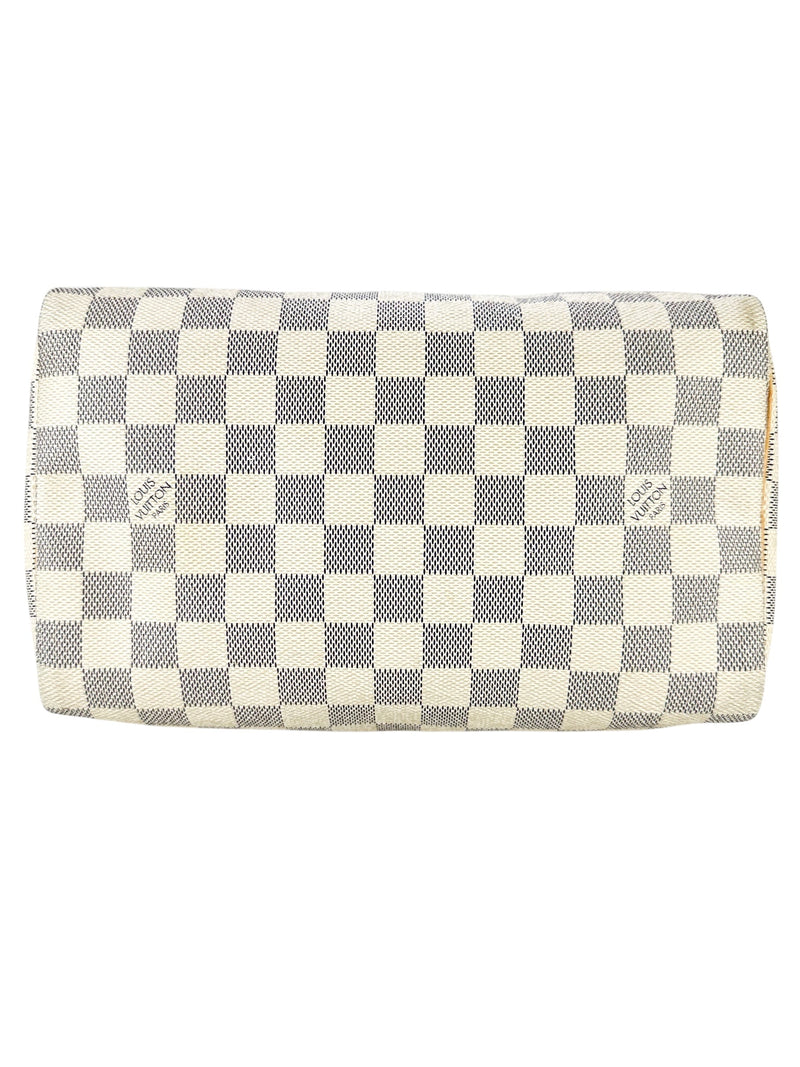 Louis Vuitton Damier Azure Coated Canvas Speedy 25