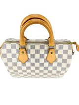 Louis Vuitton Damier Azure Coated Canvas Speedy 25