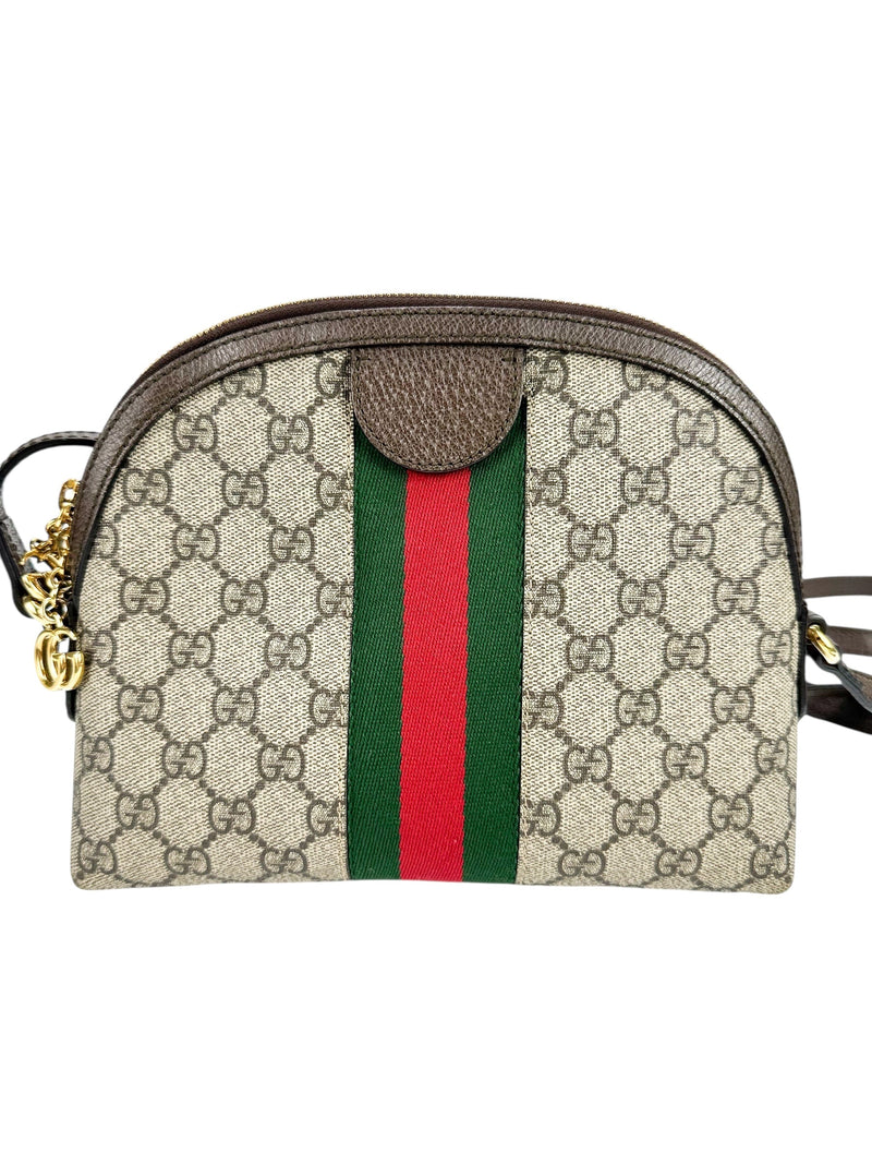 Gucci Beige GG Supreme Coated Canvas Ophidia