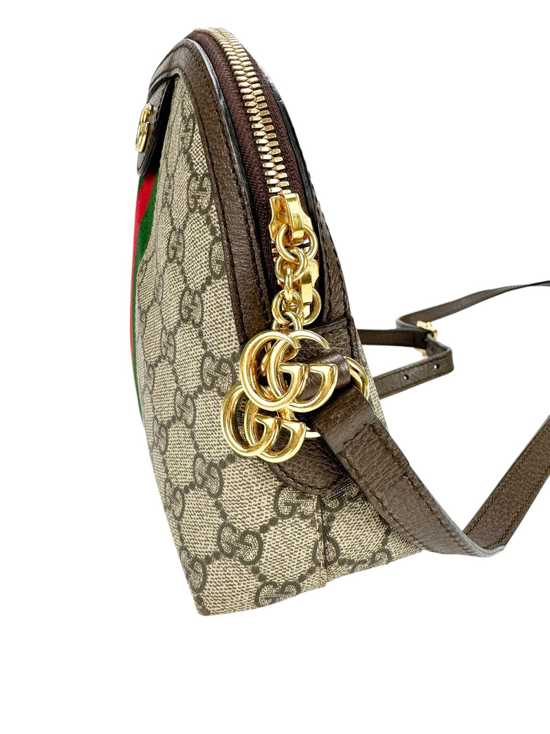 Gucci Beige GG Supreme Coated Canvas Ophidia