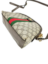 Gucci Beige GG Supreme Coated Canvas Ophidia