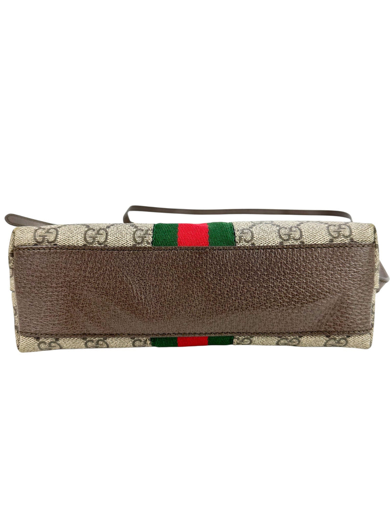Gucci Beige GG Supreme Coated Canvas Ophidia