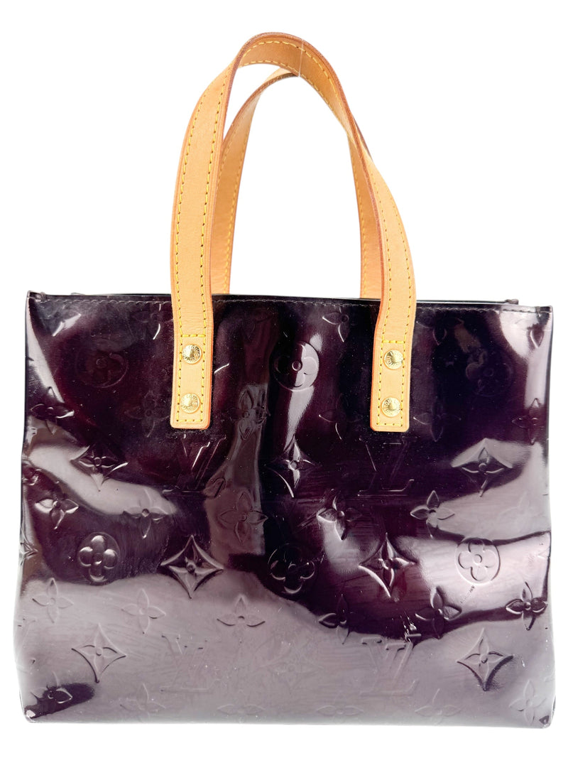 Louis Vuitton Amarante Vernis Leather Reade