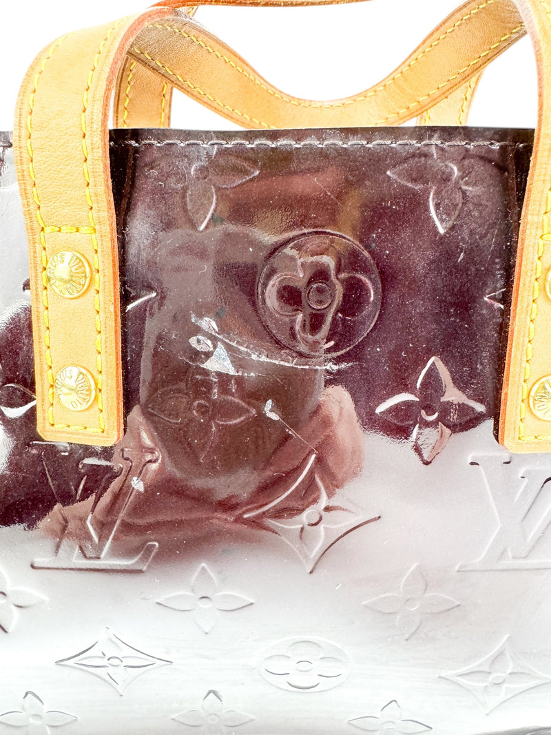 Louis Vuitton Amarante Vernis Leather Reade
