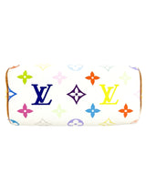 Louis Vuitton Multicolor Monogram Blanc Coated Canvas Speedy Nano