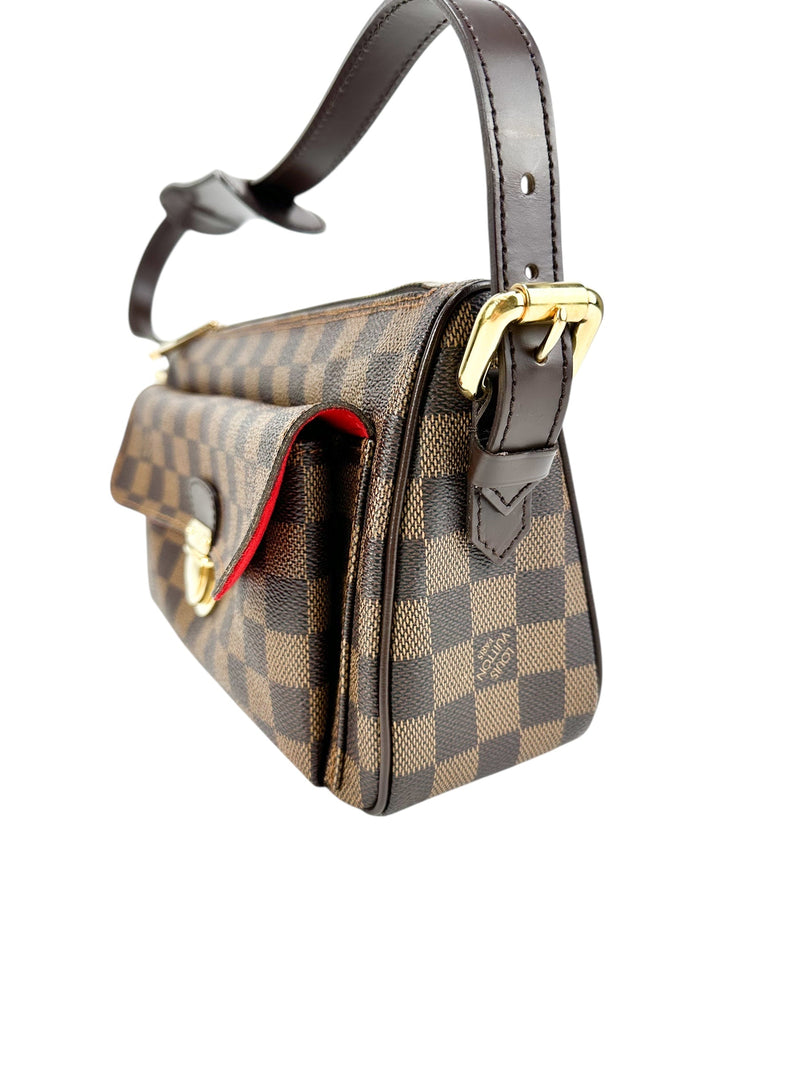 Louis Vuitton Damier Ebene Coated Canvas Ravello GM
