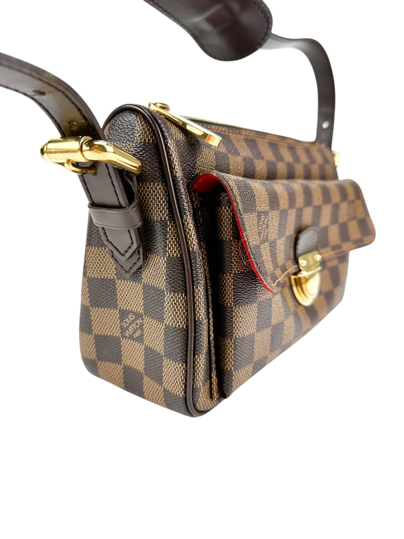 Louis Vuitton Damier Ebene Coated Canvas Ravello GM