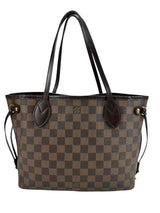 Louis Vuitton Damier Ebene Coated Canvas Neverfull PM