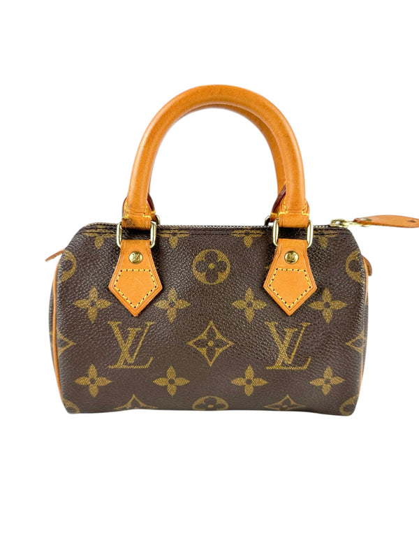 Louis Vuitton Monogram Coated Canvas Speedy Nano