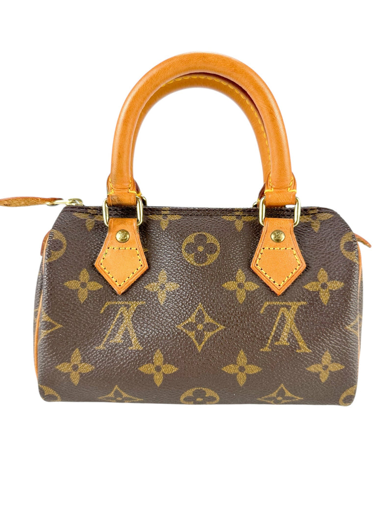 Louis Vuitton Monogram Coated Canvas Speedy Nano