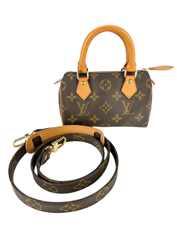 Louis Vuitton Monogram Coated Canvas Speedy Nano