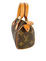 Louis Vuitton Monogram Coated Canvas Speedy Nano