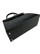Hermes Noir Sellier Kelly 28 Palladium Hardware