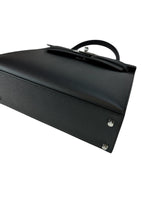 Hermes Noir Sellier Kelly 28 Palladium Hardware