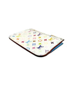 Louis Vuitton Multicolor Coated Canvas Coin Pouch Card Case