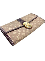 Louis Vuitton Canvas Sepia Idylle Sarah Wallet