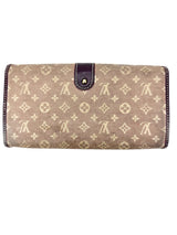 Louis Vuitton Canvas Sepia Idylle Sarah Wallet