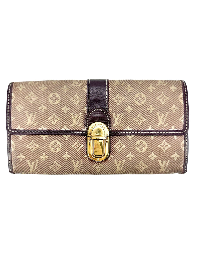 Louis Vuitton Canvas Sepia Idylle Sarah Wallet