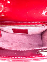 Christian Dior Red Patent Leather Lady Dior