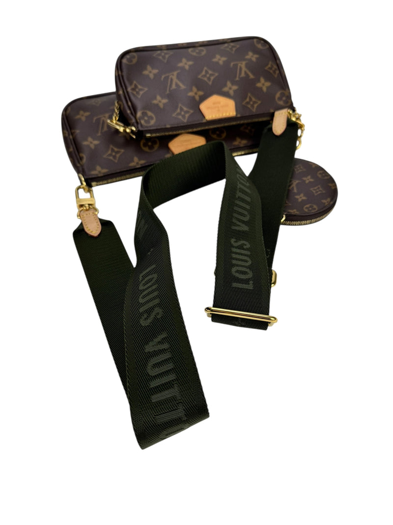 Louis Vuitton Monogram Coated Canvas Multi Pochette