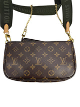 Louis Vuitton Monogram Coated Canvas Multi Pochette