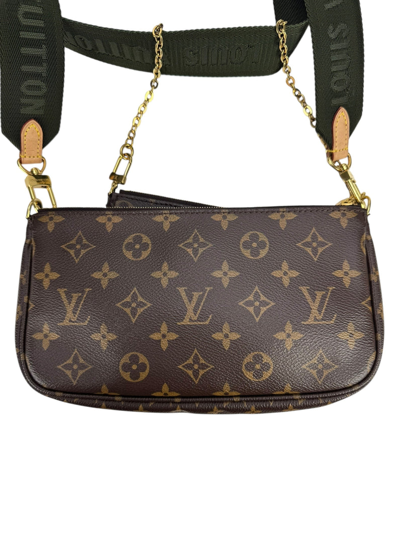 Louis Vuitton Monogram Coated Canvas Multi Pochette