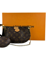 Louis Vuitton Monogram Coated Canvas Multi Pochette