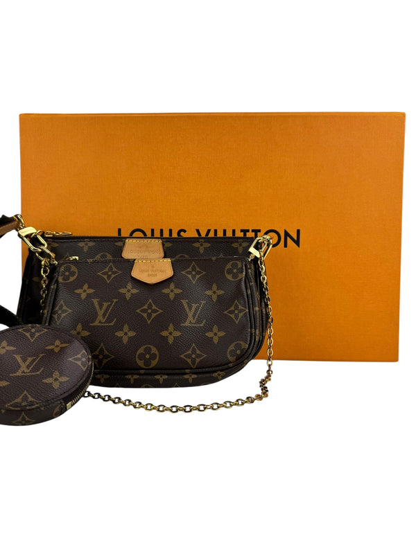 Louis Vuitton Monogram Coated Canvas Multi Pochette