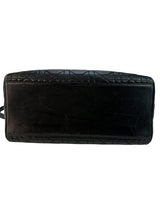 Christian Dior Black Cannage Lambskin Lady Dior Medium