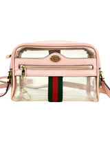 Gucci Clear Vinyl Ophidia Handbag