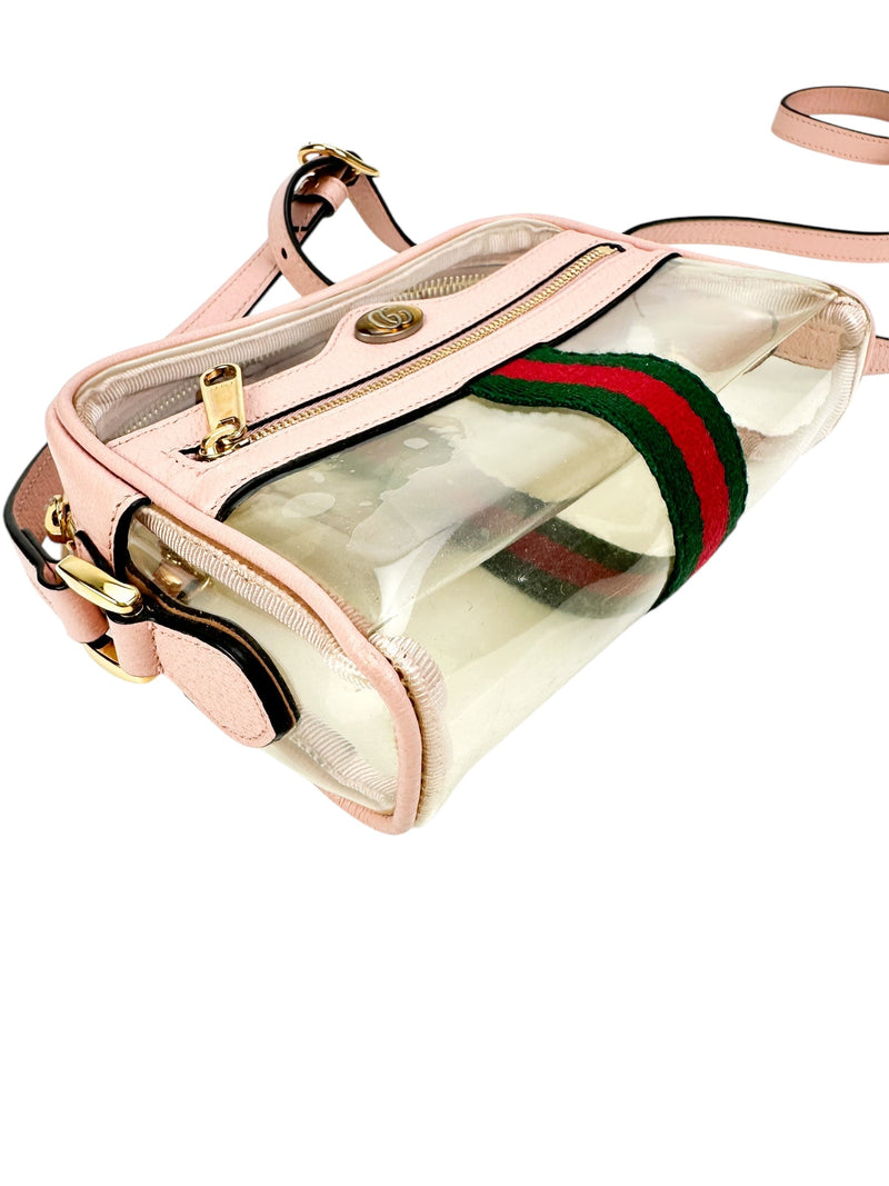 Gucci Clear Vinyl Ophidia Handbag
