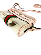 Gucci Clear Vinyl Ophidia Handbag