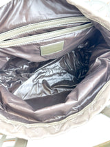 Louis Vuitton Gold Patent Leather Jelly Tote