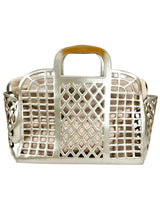 Louis Vuitton Gold Patent Leather Jelly Tote