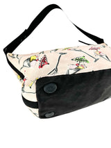 Chanel Ice Cream Print Canvas Hobo Bag