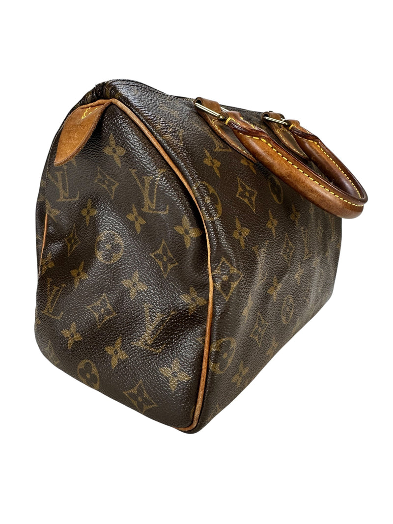 Louis Vuitton Monogram Coated Canvas Speedy 25