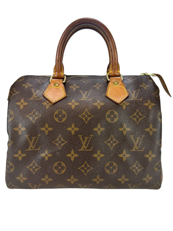 Louis Vuitton Monogram Coated Canvas Speedy 25