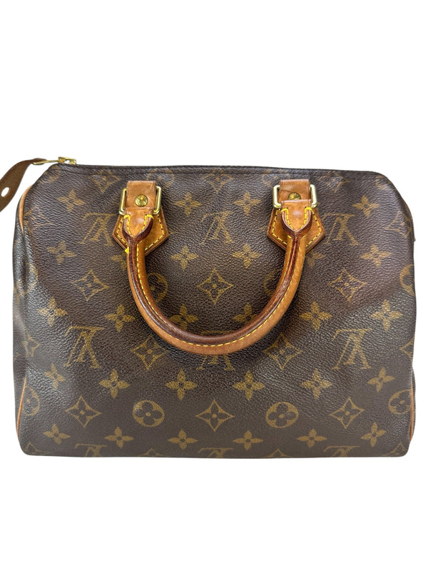 Louis Vuitton Monogram Coated Canvas Speedy 25