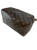 Louis Vuitton Monogram Coated Canvas Speedy 25