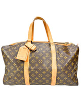 Louis Vuitton Monogram Coated Canvas Sac Souple 45