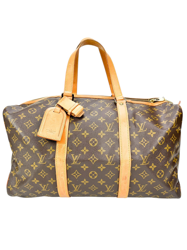 Louis Vuitton Monogram Coated Canvas Sac Souple 45