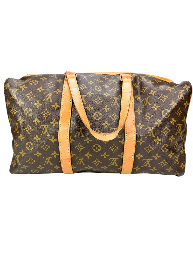 Louis Vuitton Monogram Coated Canvas Sac Souple 45