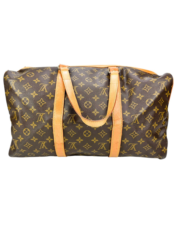 Louis Vuitton Monogram Coated Canvas Sac Souple 45