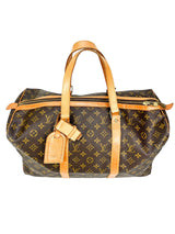 Louis Vuitton Monogram Coated Canvas Sac Souple 45