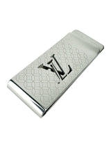 Louis Vuitton Silver Metal Money Clip