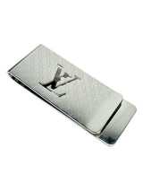 Louis Vuitton Silver Metal Money Clip