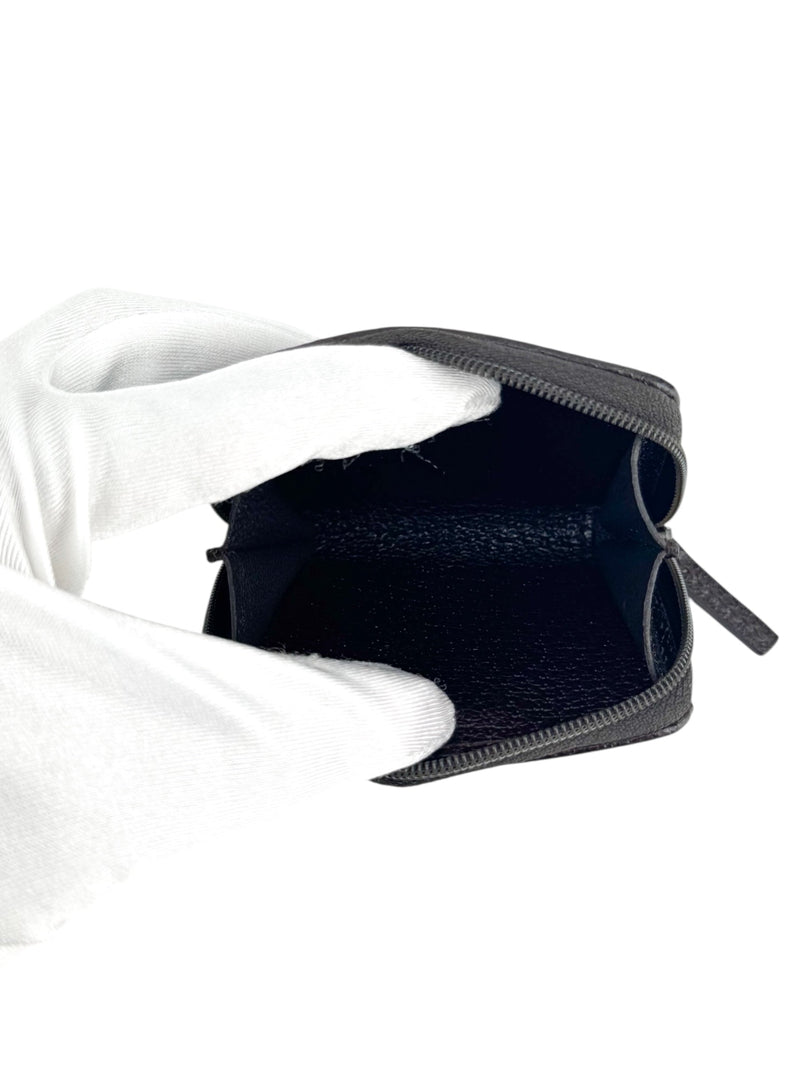 Gucci Brown Canvas and Leather Coin Wallet