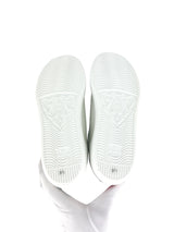 Gucci White Leather Ace Logo Sneakers 38.5