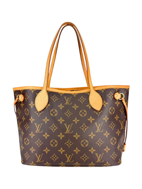 Louis Vuitton Monogram Canvas Leather Neverfull PM